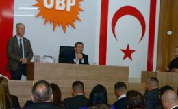 UBP Genel Başkanı, Başbakan Üstel, Parti Meclisi üyelerine hitap etti