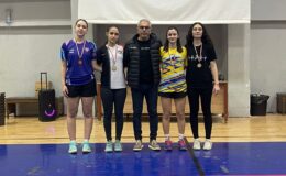 Badmintonda 19 Yaş Altı Turnuvası yapıldı