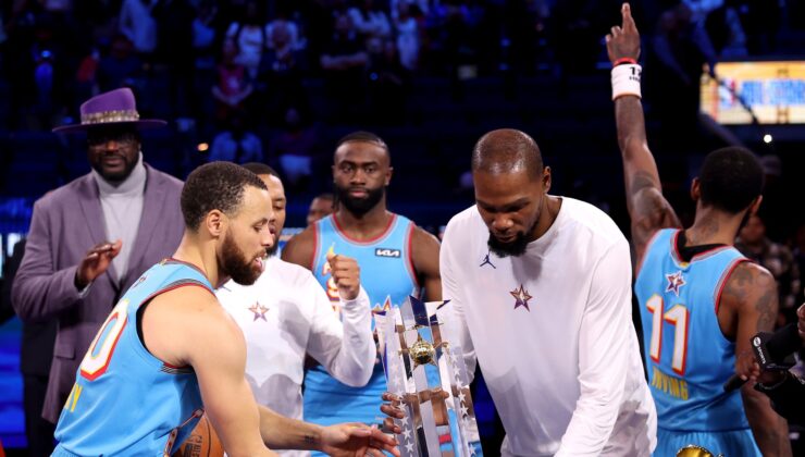 All Star’da kazanan Shaq takımı