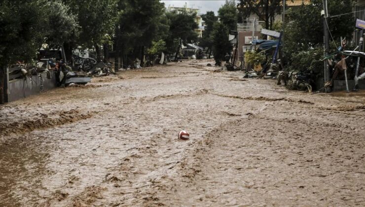 Yunanistan’ın Kefalonya Adası’nda sel felaketi yaşandı