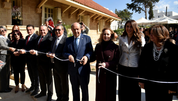 Restorasyonu tamamlanan Villa Latomia törenle açıldı