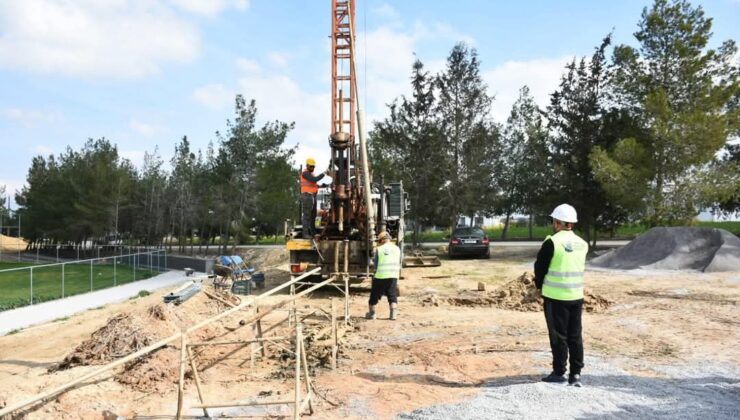 Alayköy Futbol Sahası projesinde sondaj çalışmaları ve zemin etüdü süreci başladı