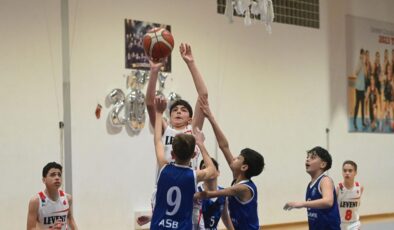 TTEC U14 Erkekler Basketbol Ligi. Rakibini mağlup eden Levent Kolej, B grubu liderliğini sürdürdü