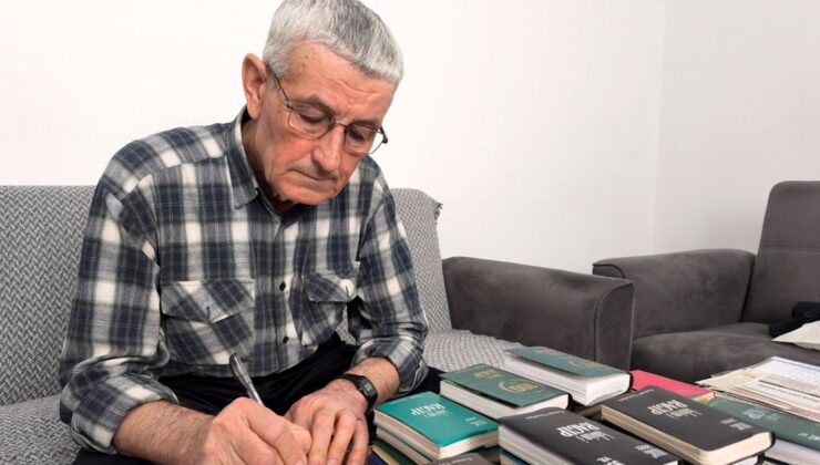 Edirneli çift 40 yıldır aralıksız yazıyor: Geçmişi hatırlamak isteyen onlara soruyor