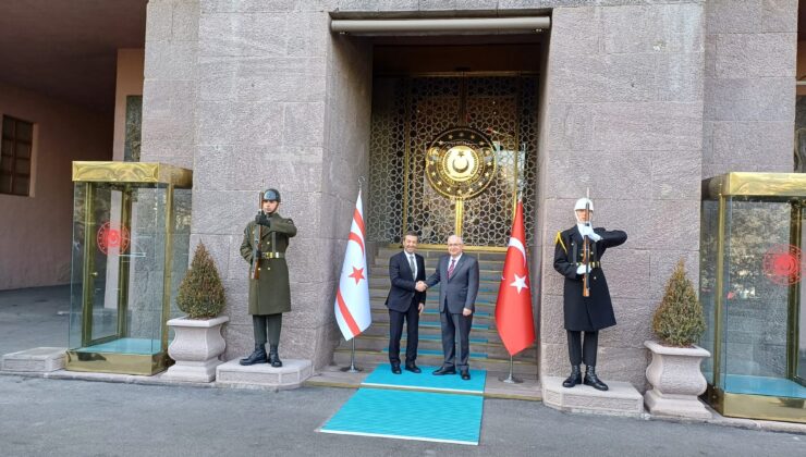 Ertuğruloğlu, TC Milli Savunma Bakanı Güler ile görüştü