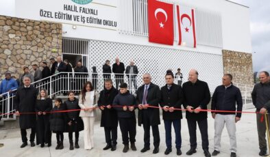 Halil Falyalı Özel Eğitim ve İş Eğitim Okulu Ziyamet’te açıldı..Baṣbakan -Üstel: “2026-2027 yılına kadar tüm okulları yenileyeceğiz”