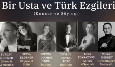 “Bir Usta ve Türk Ezgileri” adlı söyleşili konser 27 Şubat Perşembe günü Gazimağusa’da düzenlenecek