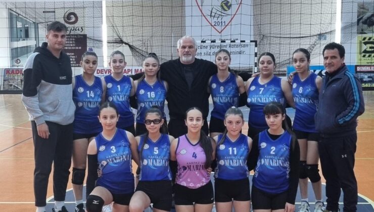 Voleybolda KGM ve GMBÇS lider bitirdi