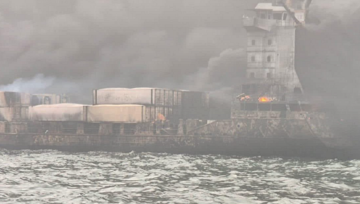 Kuzey Denizi’nde petrol tankeri ile kargo gemisi çarpıştı