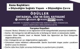 Kemal Saraçoğlu Lösemili Çocuklar ve Kanserle Savaş Vakfı, “Kanserle Savaş İçin Afiş ve Slogan Yarışması” düzenliyor