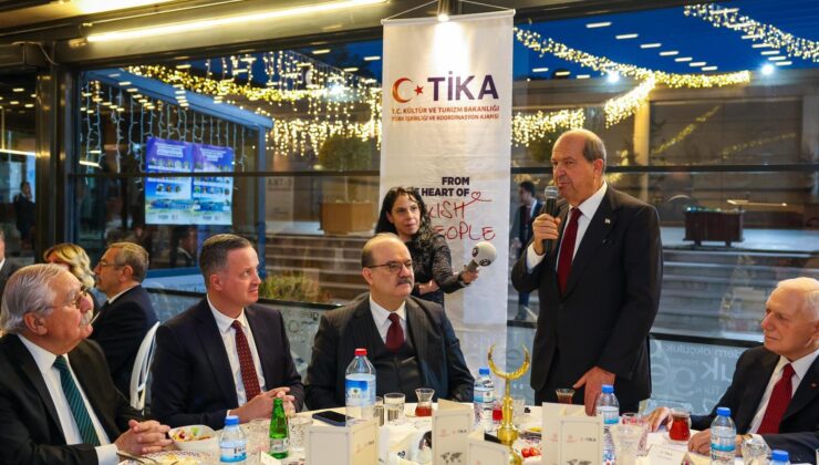 Cumhurbaşkanı Tatar, Ankara’da TİKA tarafından verilen iftar yemeğine katıldı