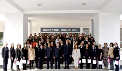 Polis Genel Müdürü Kuni, PGM-Bölüm Müdürlükleri’nde çalışan kadın polis mensupları ile bir araya geldi