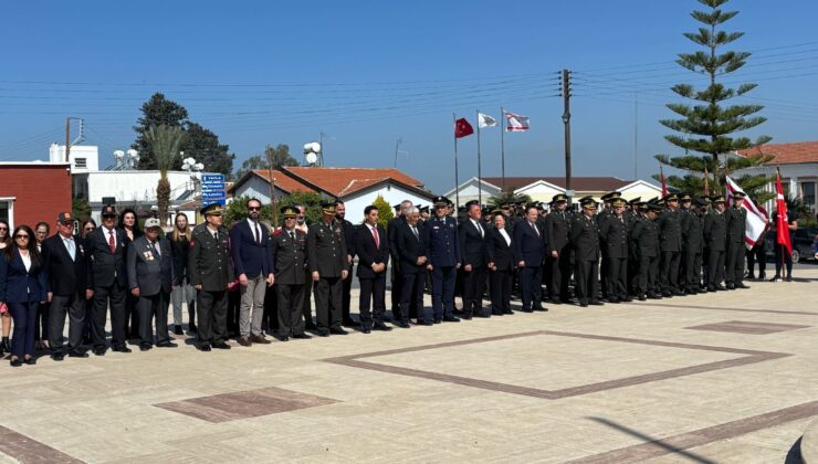 Çanakkale Zaferi ve Şehitleri Anma Günü nedeniyle törenler düzenlendi