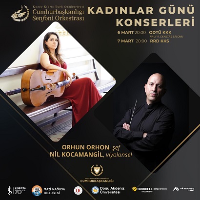 Cumhurbaşkanlığı Senfoni Orkestrası’ndan Dünya Kadınlar Günü konserleri