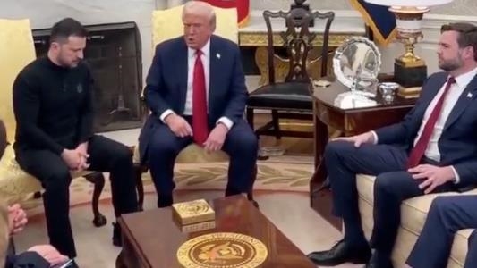 Avrupalı liderler, Beyaz Saray’daki Trump-Zelenskiy tartışmasına katıldı