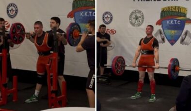 KKTC’de ilk kez Uluslararası Powerlifting Şampiyonası düzenlendi