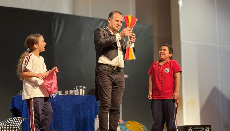 Güzelyurt’ta çocuklar doyasıya eğlendi