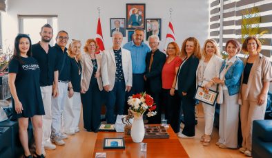 Kıbrıs Sanat Derneği ve Kardeş Korolar’dan Başkan Uluçay’a ziyaret…