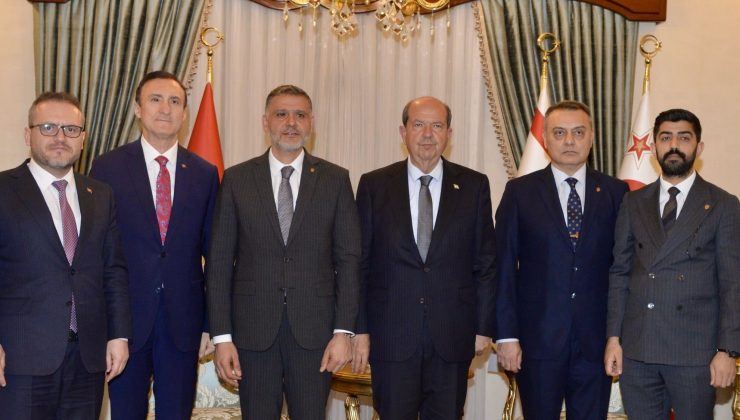 Cumhurbaşkanı Tatar, Türk Silahlı Kuvvetlerini Güçlendirme Vakfı Genel Müdürü Topçu’yu kabul etti