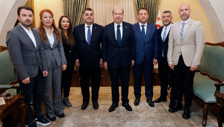 Cumhurbaşkanı Tatar, Türkiye Seyahat Acenteleri Birliği’ni kabul etti