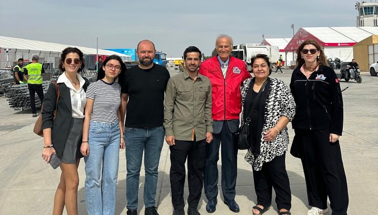 Ediz Hun, “Teknofest’25 KKTC” alanını ziyaret etti