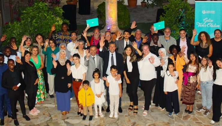 Lefkoşa Yunus Emre Enstitüsü’nde sertifika töreni düzenlendi
