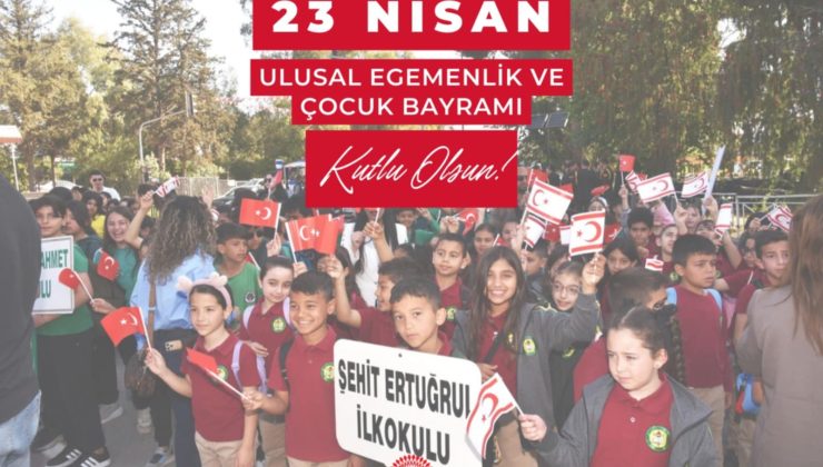 Çocukların gözlerinde parlayan umut, yarınların en güçlü teminatıdır…Tüm çocukların 23 Nisan Ulusal Egemenlik ve Çocuk Bayramı kutlu olsun…