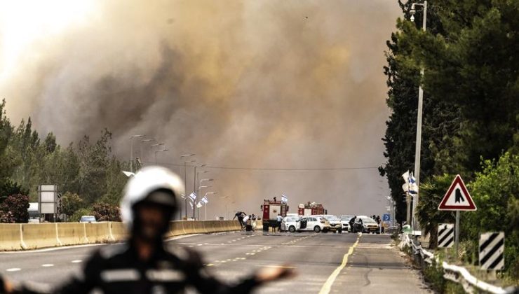 İsrail, yangınlar nedeniyle uluslararası yardım talebinde bulundu