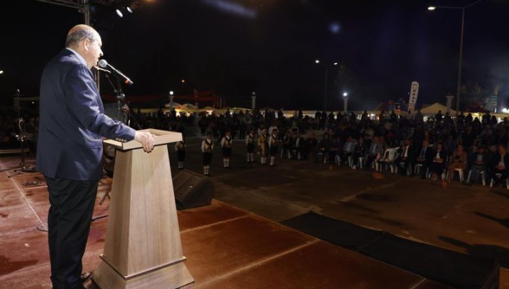 Cumhurbaşkanı Tatar:Kıbrıs Türkü yaşam mücadelesinde her zaman değerlerine sahip çıktı