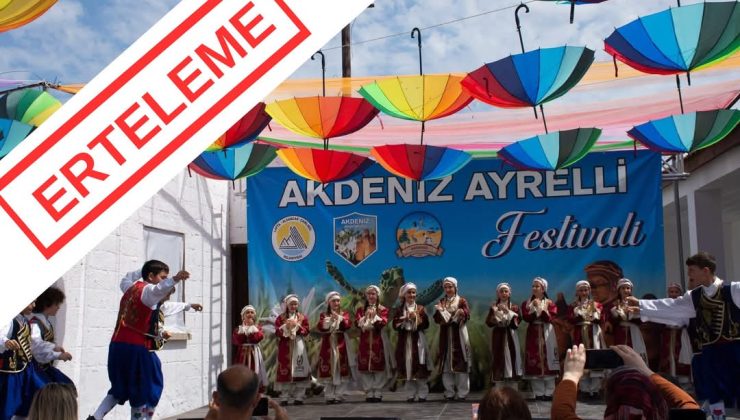 Ayrelli Festivali, hava koşulları nedeniyle 19-20 Nisan’a ertelendi