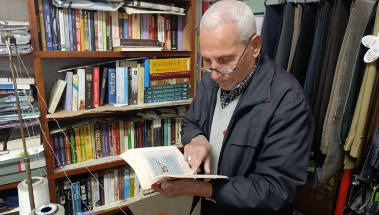 Terzihaneden kütüphaneye uzanan 69 yıllık ustalık: Yaşamak, yaşlanmak değildir