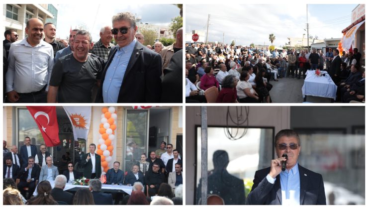 Başbakan Üstel, Karaoğlanoğlu, Alsancak, Lapta ve Dikmen’de halkla buluştu:“Güçlü bir gelecek için büyük projeleri hayata geçiriyoruz”