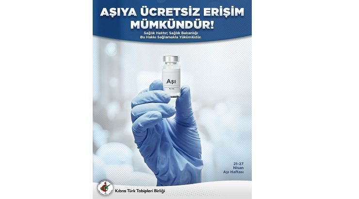 KTTB: Aşıya ücretsiz erişim mümkündür; sağlık haktır, Sağlık Bakanlığı bu hakkı sağlamakla yükümlüdür!