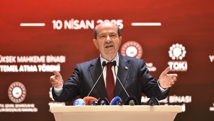 Cumhurbaşkanı Tatar: KKTC’nin egemenliğinin bağımsızlığının sembolü, kalbinin atacağı müthiş bir eser inşa ediliyor
