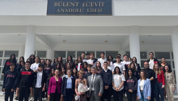 “Rüya ile Gerçek” projesi Bülent Ecevit Anadolu Lisesi’nde öğrencilerle buluştu