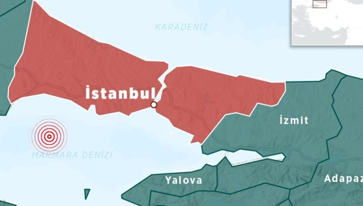 Marmara Denizi’nde 3,6 büyüklüğünde deprem