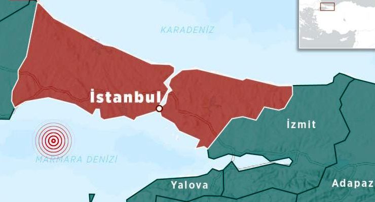 İstanbul’da bir saatte 8 deprem