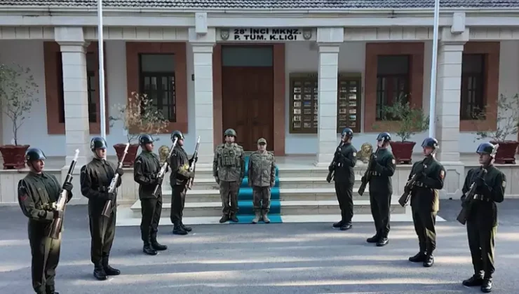 Kara Kuvvetleri Komutanı Orgeneral Bayraktaroğlu KKTC’de incelemelerde bulundu