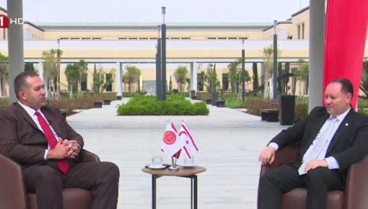 Öztürkler BRT’de konuştu: “KKTC’nin kalbi artık yeni Meclis binasında atacak”