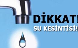 Gazimağusa’ya 3 gün su verilemeyecek