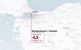 Marmara Denizi’nde art arda depremler meydana geldi