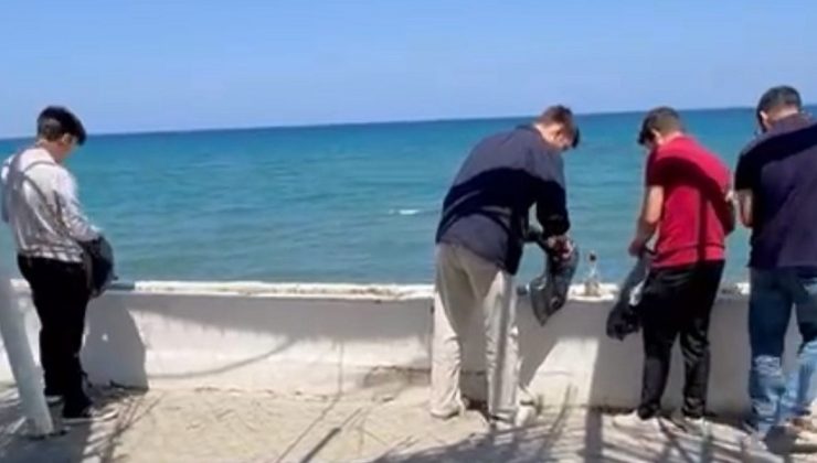 Çevre Koruma Dairesi: Yedidalga Plajı’nda çevreye gelişi güzel şişeleri atan kişilere ulaşıldı ve yarattıkları kirlilik temizlettirildi