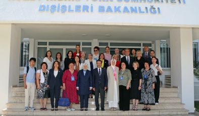 Dışişleri Bakanı Ertuğruloğlu, TÜRKPA heyetini kabul etti