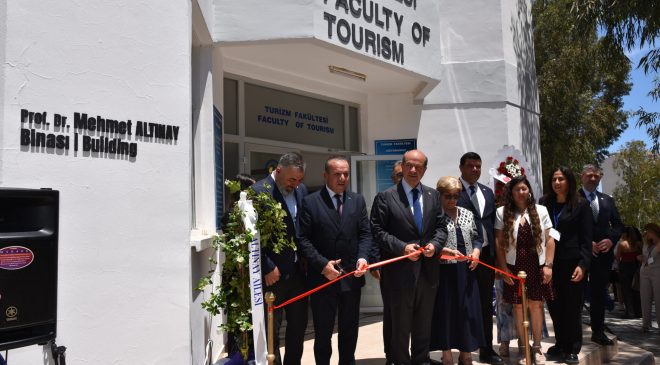 DAÜ’den Prof. Dr. Mehmet Altınay’a vefa… İsmi Turizm Fakültesi’ne verildi