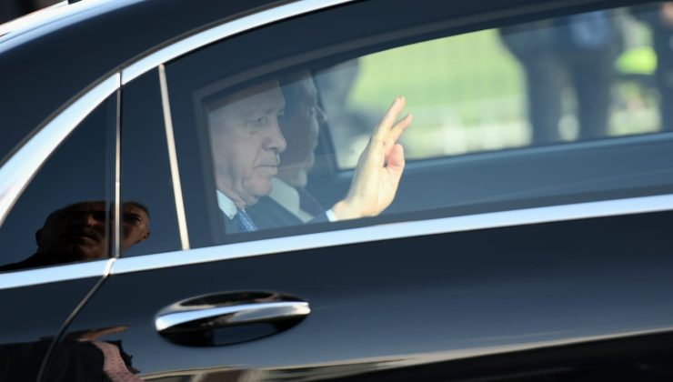 TC Cumhurbaşkanı Erdoğan KKTC’den ayrıldı
