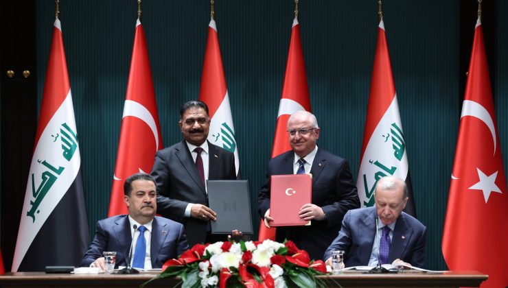 Türkiye ile Irak arasında 11 anlaşma imzalandı