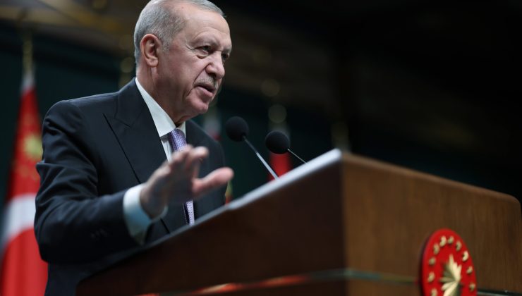 Erdoğan: Anavatan ve garantör olarak Kıbrıs Türk halkına ve KKTC’ye olan sarsılmaz desteğimizi tekrar teyit ettik