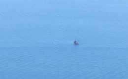 Türk Deniz Kuvvetlerine ait helikopter Antalya açıklarında acil iniş yaptı