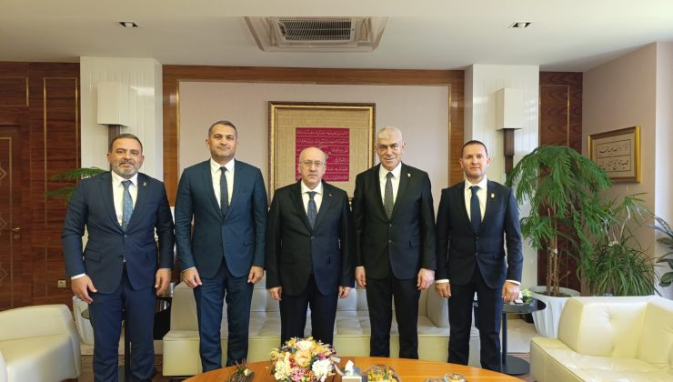 Sanayi Odası heyeti Türkiye Ticaret Bakanlığı’nı ziyaret etti