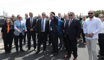 Başbakan Üstel Mormenekşe kırsal kesim arsalarında inceleme yaptı